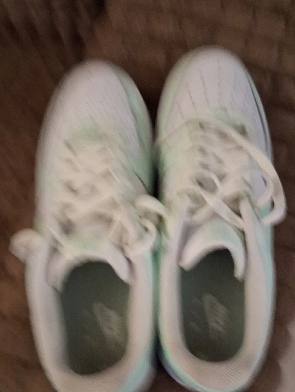 Nike Low-Top Sneakers White Mint Green